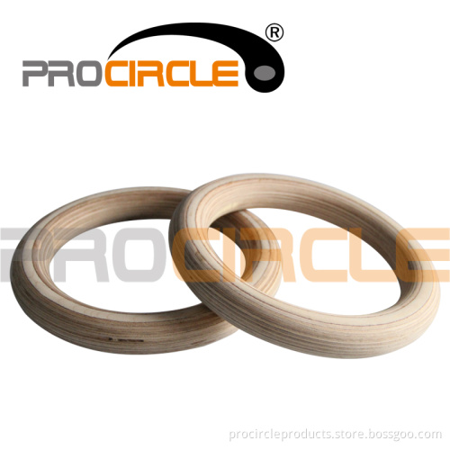 New Crossfit Super Quality Wooden Gym Rings (PC-GR1007)